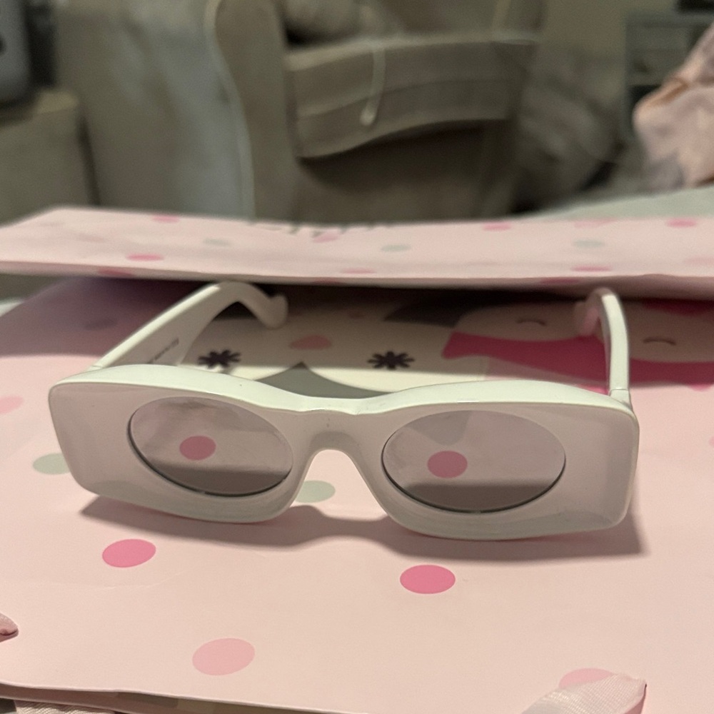 Loewe White Sunglasses excellent condition worn once
